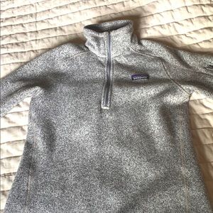 Patagonia pull over zipper fleece sweater